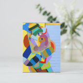 "Taos Tänzer" durch Ruchell Alexander Postkarte (Stehend Vorderseite)