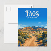 Taos USA Postkarte (Vorne/Hinten)