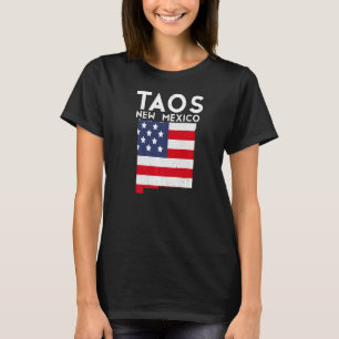 Taos USA Staat Amerika Reisen Neu Mexikanisch Neu  T-Shirt