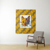 Tap 028 -Katze- Tapisserie Wandteppich (Beispiel)