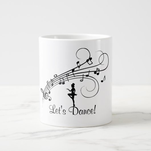 Tap Dance 3 Jumbo-Tasse (Vorderseite)
