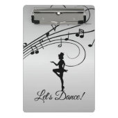 Tap Dance 3 Mini Klemmbrett (Vorderseite)
