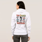 Tap Dance Retro Design gift for Tap Dancer Hoodie (Schwarz voll)