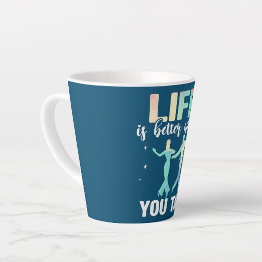 Tap Dance Tap Dancing Life is better when you Tap Milchtasse (Linke Ecke)