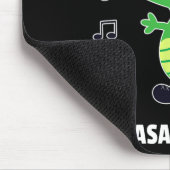 Tap Dance -tapasaurus Rex-Dinosaurien-Rezital Gesc Mousepad (Ecke)