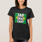 Tap Snap Or Nap Bjj Brazilian Jiu Jitsu 4 T-Shirt (Vorderseite)