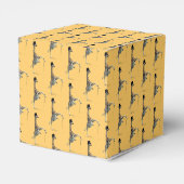 Tap-Tanz-Giraffe Geschenkschachtel (Rückseite)