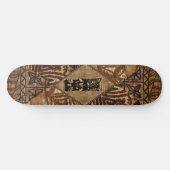 Tapa Tiki Hawaiian Skateboard (Horizontal)