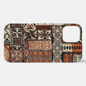 Tapa-Tribal im hawaiianischen Stil, abstrakter Pat Case-Mate iPhone Hülle (Rückseite (Horizontal))