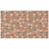 Tapa und Lei Tischdecke (Vorderseite (Horizontal))
