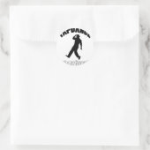 Tapanzierungen Runder Aufkleber (Tasche)