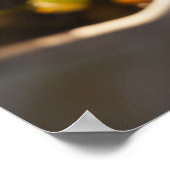 Tapas aus gestopften Oliven Poster (Ecke)