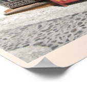 Tapas Bar in Frigiliana / Andalusien, Spanien Poster (Ecke)