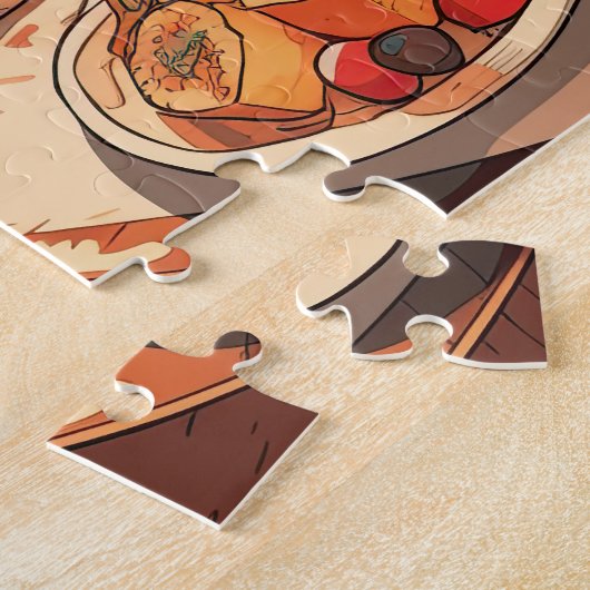 Tapas in Barcelona Puzzle (Seite)