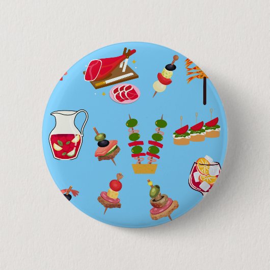 Tapas-Party Button (Vorderseite)