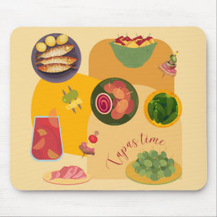 Tapas-Zeit Mousepad