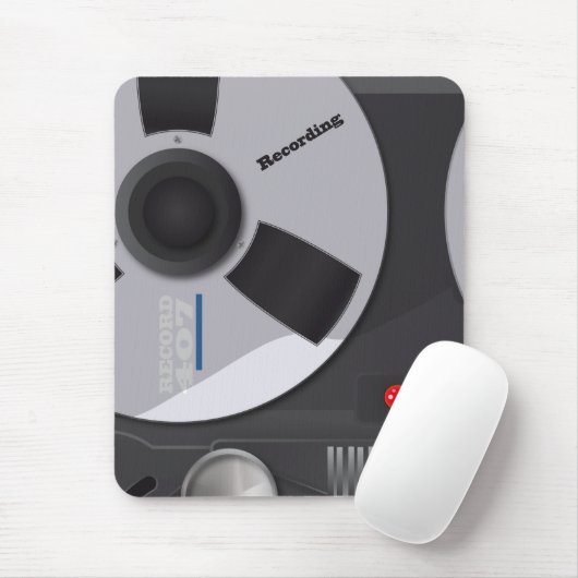 Tape Deck Recorder Mousepad (Mit Mouse)