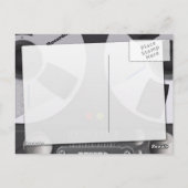 Tape Deck Recorder Postkarte (Rückseite)