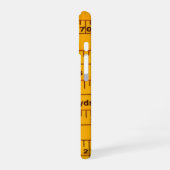 Tape Measure - iPhone 16 Hülle (Linke Seite)