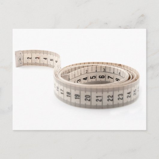 Tape measure postkarte (Vorderseite)