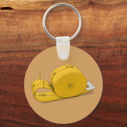 Tape Measure Snail Schlüsselanhänger (Vorderseite)