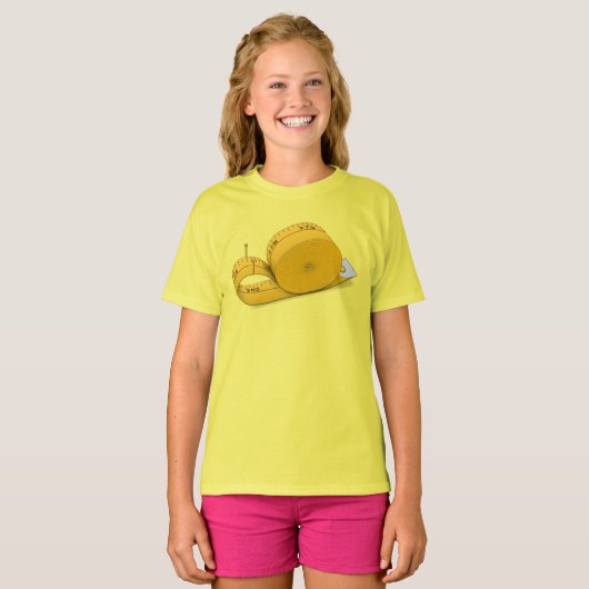Tape Measure Snail T-Shirt (Vorne ganz)