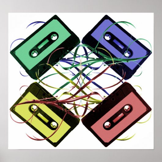 Tape Pattern Poster (Vorne)