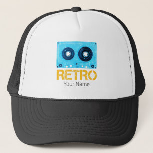 Tape Retro suchen nach Vintagem Cassette-80er-Part Truckerkappe