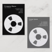 Tape Spool - (Gold) Visitenkarte (Vorne/Hinten)