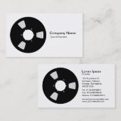 Tape Spool Visitenkarte (Vorne/Hinten)
