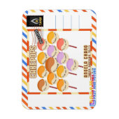 Taper:CakePops Hallo von ELO2025 Magnet (Vertikal)