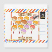 Taper:CakePops Hello From ELO2025 Magnetkarte (Vorderseite)