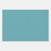 Tapered Outline Shapes Filled With Aquatic Colors Geschenkpapier Set (Vorderseite 3)