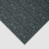 Tapered Outline Shapes Filled With Aquatic Colors Seidenpapier (Ausschnitt)