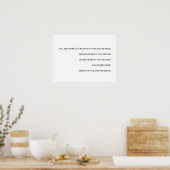 Taperer Stärker Klüger Geliebt Milne Zitat Design Poster (Küche)