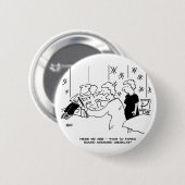 Tapering und Zuhause Decoration Cartoon Button (Vorne & Hinten)