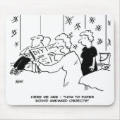 Tapering und Zuhause Decoration Cartoon Mousepad (Vorne)