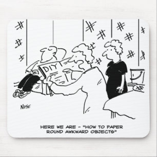 Tapering und Zuhause Decoration Cartoon Mousepad