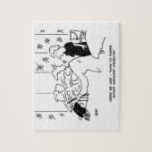 Tapering und Zuhause Decoration Cartoon Puzzle (Vertikal)