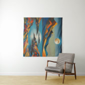 Tapesta Moderne Kunst, Dichtung und Musik Wandteppich (Beispiel (Horizontal))