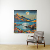 Tapesta Moderne Kunst, Dichtung und Musik Wandteppich (Beispiel)