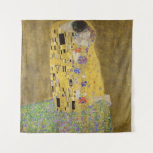 TAPESTRE : GUSTAV KLIMT : DIE KISS WANDTEPPICH