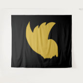 TAPESTRIE - GOLD T BIRD WANDTEPPICH (Vorderseite (Horizontal))