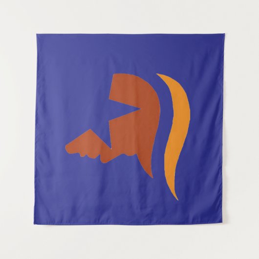 TAPESTRIE - PATRIOTISCHES PROFIL WANDTEPPICH (Vorderseite (Horizontal))