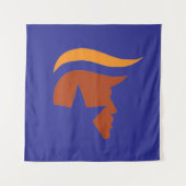 TAPESTRIE - PATRIOTISCHES PROFIL WANDTEPPICH (Vorderseite)