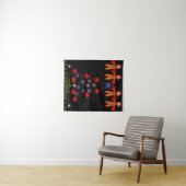 Tapestries Christmas Gingerbread Man Wandteppich (Beispiel (Horizontal))