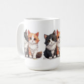 Tapestries Funny Cats Wall Art & Décor Tapestrie Kaffeetasse (Vorderseite Links)