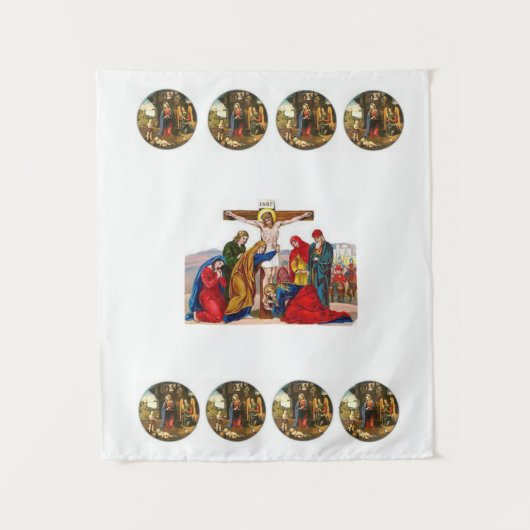Tapestries Jesus Wandteppich (Vorderseite)