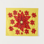 Tapestries Poinsettia Wandteppich (Vorderseite (Horizontal))