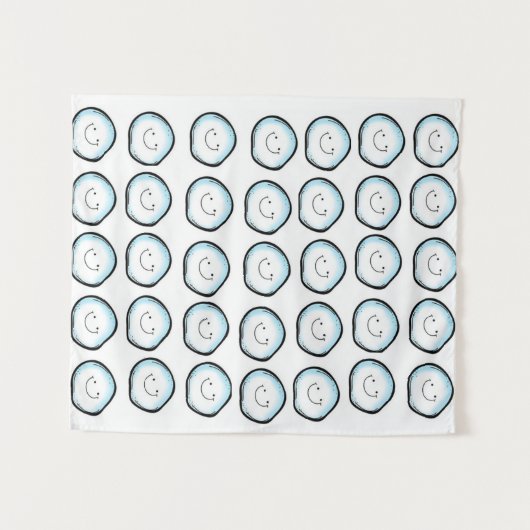 Tapestries Snowball Wandteppich (Vorderseite (Horizontal))